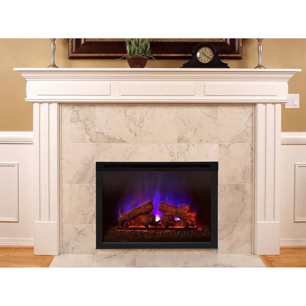 30in electric fireplace insert